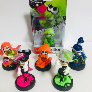 ニンテンドースイッチ(Nintendo Switch)のなめこ様専用スプラトゥーン amiibo アオリ ホタル シオカラーズ  他(ゲームキャラクター)