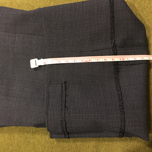 THE SUIT COMPANY(スーツカンパニー)のスーツカンパニー ウォッシャブルスーツ 紺チェック 春夏用 メンズのスーツ(セットアップ)の商品写真