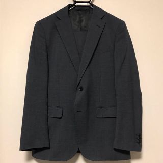 スーツカンパニー(THE SUIT COMPANY)のスーツカンパニー ウォッシャブルスーツ 紺チェック 春夏用(セットアップ)