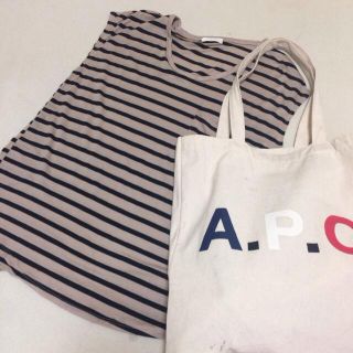 アダムエロぺ(Adam et Rope')のアダムエロペ☻パンソーTシャツ(Tシャツ(半袖/袖なし))