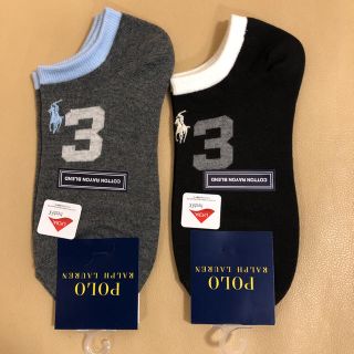 ポロラルフローレン(POLO RALPH LAUREN)の新品 レディース POLO ポロラルフローレン スニーカーソックス 日本製(ソックス)