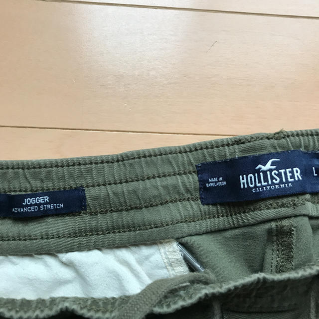 Hollister(ホリスター)のホリスタージョガーパンツカーキLハヤハヤ様専用3本セット メンズのパンツ(その他)の商品写真