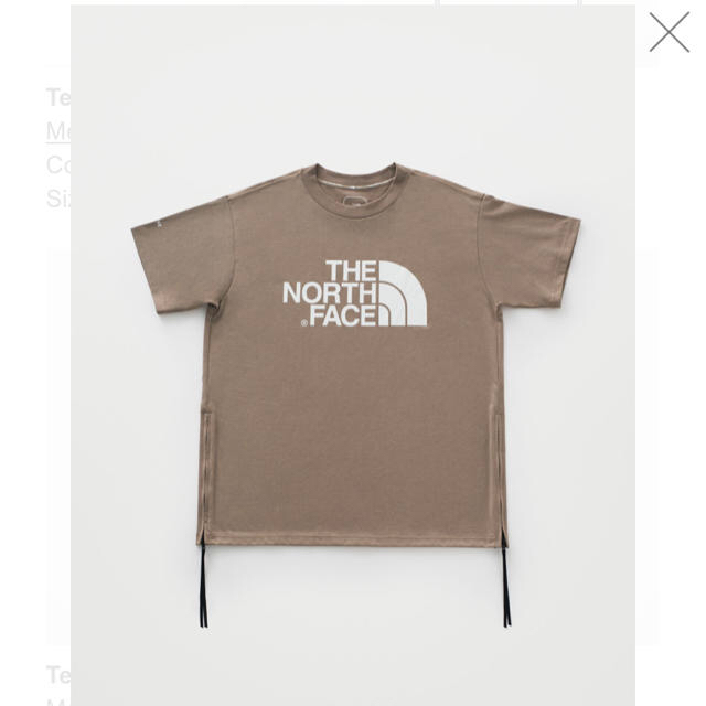 HYKE(ハイク)のthenorthface hyke Tec Big Tee Tシャツ M tan メンズのトップス(Tシャツ/カットソー(半袖/袖なし))の商品写真