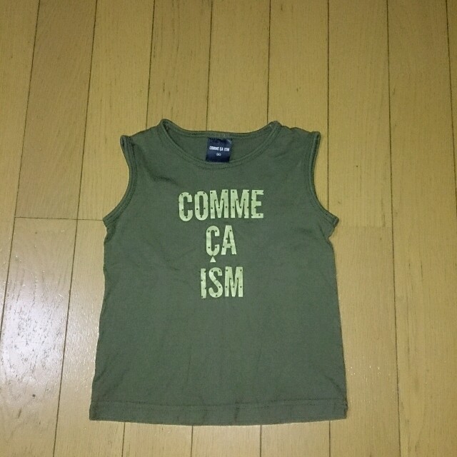 COMME CA ISM(コムサイズム)のコムサのタンクトップ90 キッズ/ベビー/マタニティのキッズ服男の子用(90cm~)(その他)の商品写真