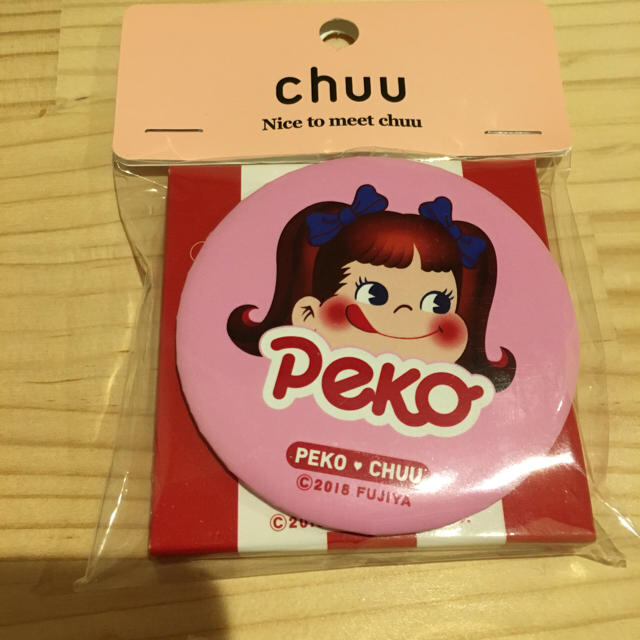 不二家(フジヤ)のchuu  ペコちゃんミラー レディースのファッション小物(ミラー)の商品写真