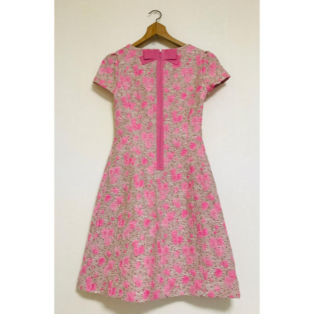 エムズグレイシー🎀バックリボン🌸ジャガードワンピース 38 エムズグレイシー🎀バックリボン🌸ジャガードワンピース 38