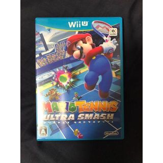 ウィーユー(Wii U)の【極美品】WiiU　マリオテニス　ウルトラスマッシュ(家庭用ゲームソフト)