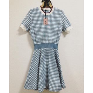 Miumiu Miumiu ミュウミュウ ギンガムチェック ワンピース ドレスの通販 By Shop ミュウミュウならラクマ