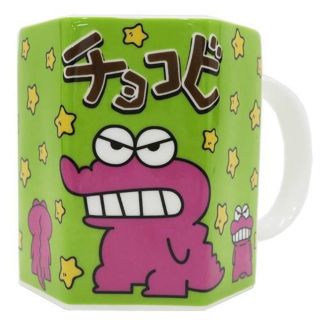 みゃむ様専用☆クレヨンしんちゃん≪グリーン＆ピンク≫陶器製ヘキサゴンマグカップ(その他)