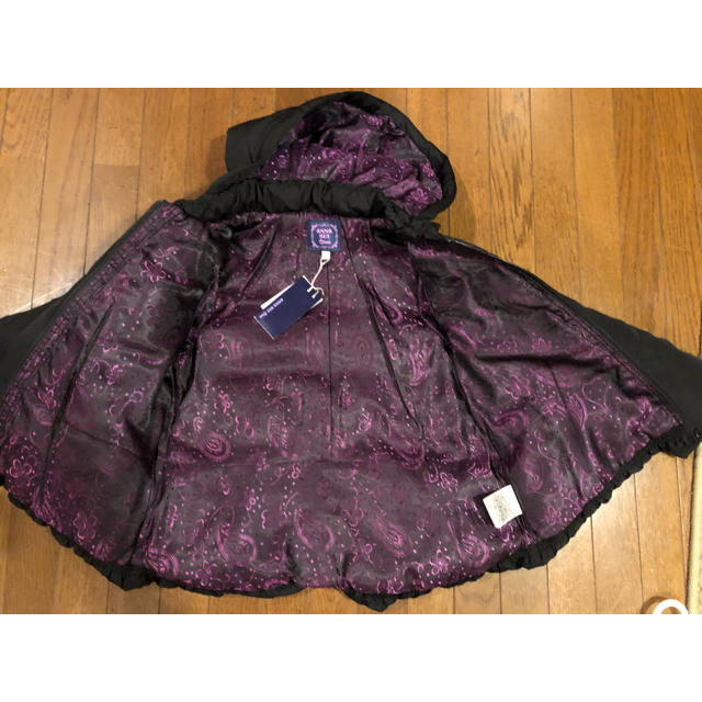 ANNA SUI mini(アナスイミニ)の120☆新品未使用 ☆ダウン短丈コート キッズ/ベビー/マタニティのキッズ服女の子用(90cm~)(ジャケット/上着)の商品写真