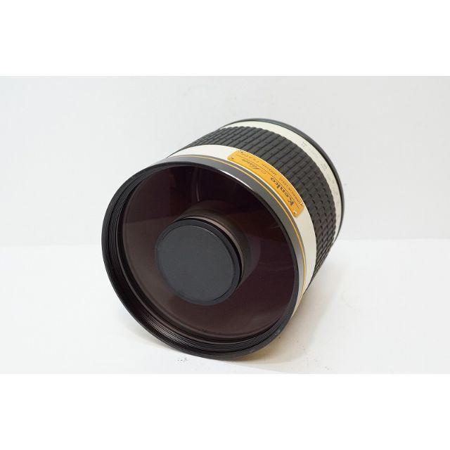 Kenko(ケンコー)の【EFアダプター付】 ミラーレンズ Kenko 500mm F6.3 DX スマホ/家電/カメラのカメラ(レンズ(単焦点))の商品写真