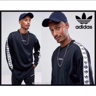 アディダス(adidas)の極美品！adidas originals スウェット 黒 (スウェット)