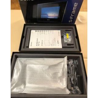 ソニー(SONY)の【美品】ソニー SONY デジタルフォトフレーム X800 DPF-X800/B(フォトフレーム)