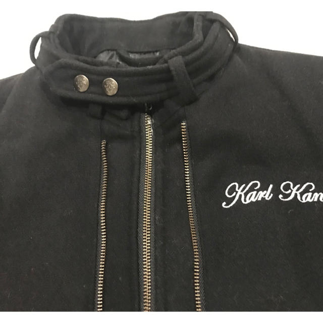 Karl Kani(カールカナイ)のKarl Kani カールカナイ  ジャケット 黒 メンズ メンズのジャケット/アウター(ナイロンジャケット)の商品写真