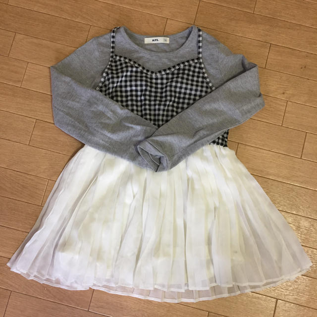 MPS(エムピーエス)のRight-on ワンピース 130 キッズ/ベビー/マタニティのキッズ服女の子用(90cm~)(ワンピース)の商品写真