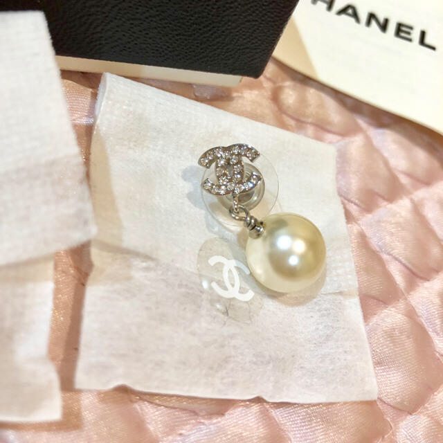 CHANEL シャネル パールピアス