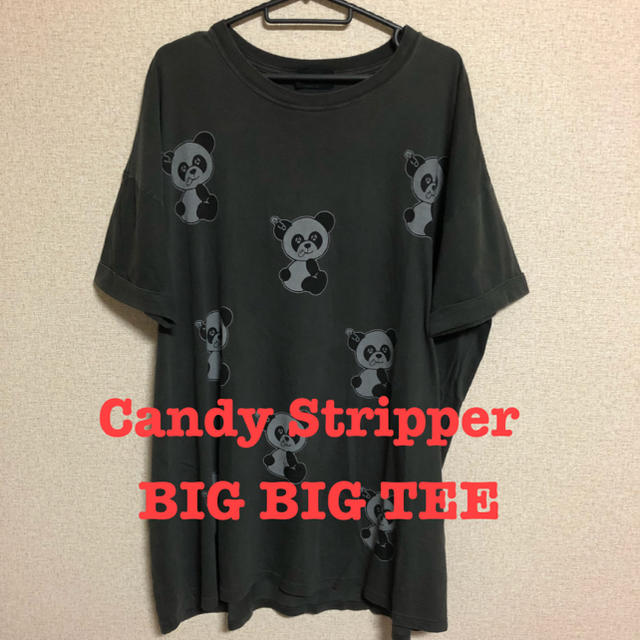 Candy Stripper(キャンディーストリッパー)のCandy Stripper BIG BIG TEE Tシャツ レディースのトップス(Tシャツ(半袖/袖なし))の商品写真