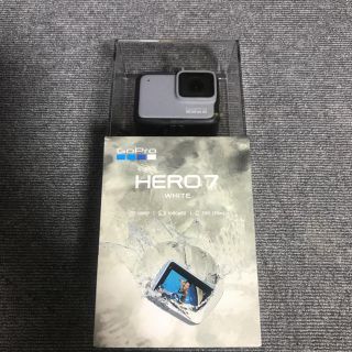 ゴープロ(GoPro)の新品未開封　HERO7 WHITE CHDHB-601-FW (ビデオカメラ)