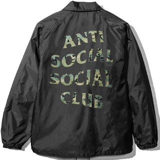 シュプリーム(Supreme)のANTI SOCIAL SOCIAL CLUB 
 コーチジャケット XLサイズ(ナイロンジャケット)