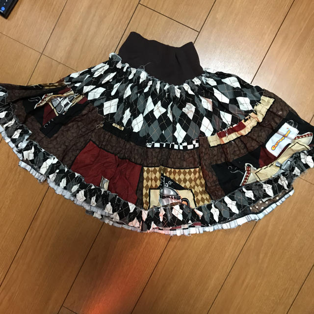 Grimoire(グリモワール)のコットンキャンディー リメイク レディースのスカート(ミニスカート)の商品写真