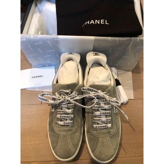 シャネル(CHANEL)のhi-mama様ご専用★CHANEL 完売今季 新品 グレースニーカー38 (スニーカー)