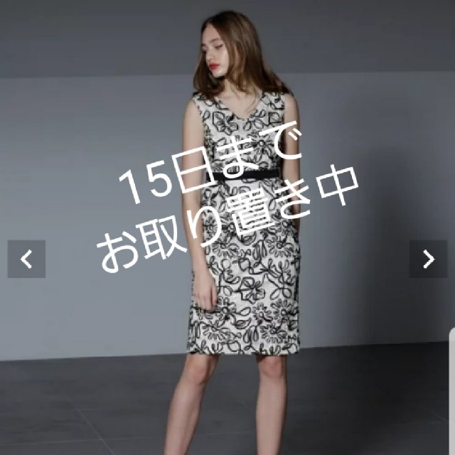再追加販売 刺繍ワンピース アナイ フォクシー タダシショウジ ヨーコ