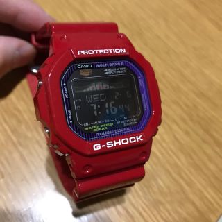 ジーショック(G-SHOCK)のG-SHOCK レッド  ジーショック 赤(腕時計(デジタル))