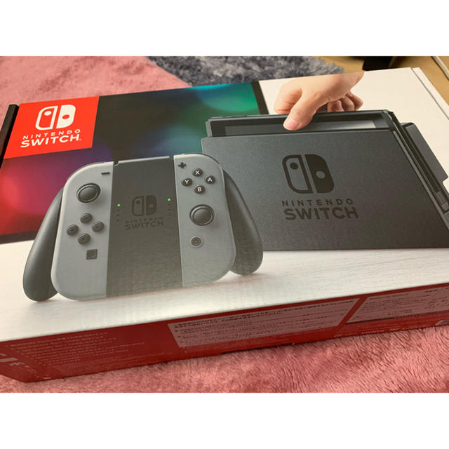 NINTENDO Switch ニンテンドースイッチ 本体 グレー 【同梱不可 ...