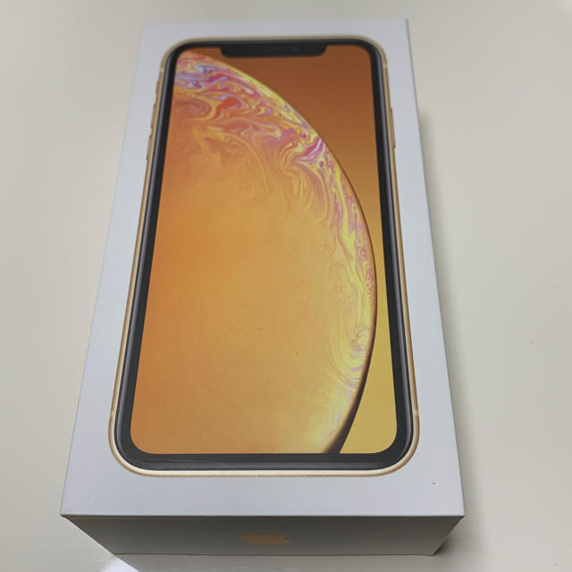 ぷーとんさん専用★iPhone XR 128gb 黄 simフリー 新品未使用