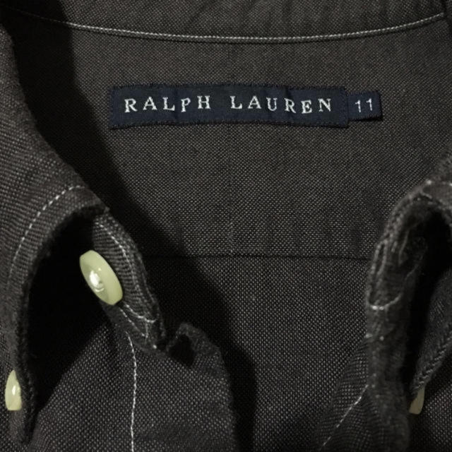 POLO RALPH LAUREN(ポロラルフローレン)のRALPH LAUREN ブラック ラルフローレン  シャツ レディースのトップス(シャツ/ブラウス(長袖/七分))の商品写真