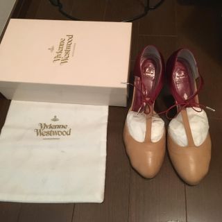 ヴィヴィアンウエストウッド(Vivienne Westwood)のヴィヴィアン バイカラー猫足パンプス 最終値下げ(ハイヒール/パンプス)