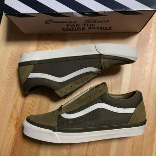 バンズボルト(VANS VAULT)のWTAPS VANS VAULT Old Skool LX Green us12(スニーカー)