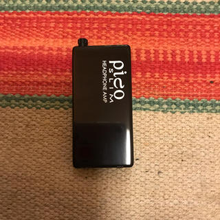 ポータブル・ヘッドホンアンプ　Pico Slim　 USB充電式　ブラック(アンプ)