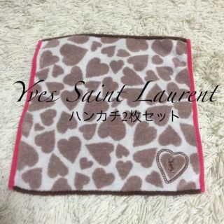 サンローラン(Saint Laurent)のハンカチ2枚セット(ハンカチ)