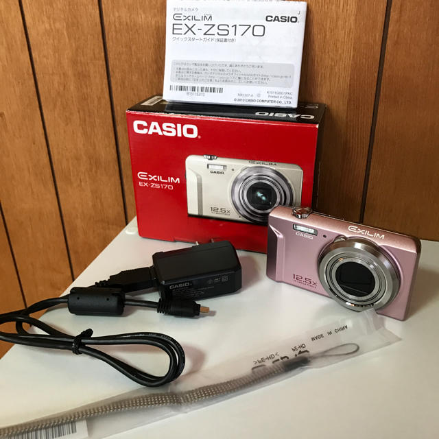 CASIO - CASIO EXILIM デジタルカメラ EX-ZS170の通販 by