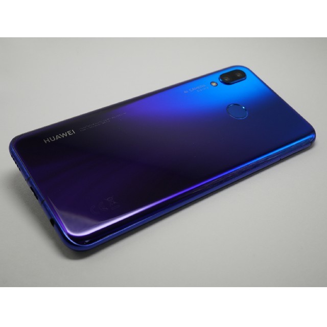 ANDROID(アンドロイド)のHUAWEI nova 3 アイリスパープル 美品 未使用ケース等おまけ有 スマホ/家電/カメラのスマートフォン/携帯電話(スマートフォン本体)の商品写真