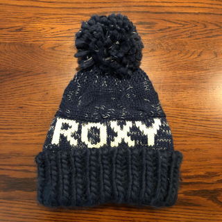 ロキシー(Roxy)のニット帽 Roxy ネイビー(ニット帽/ビーニー)