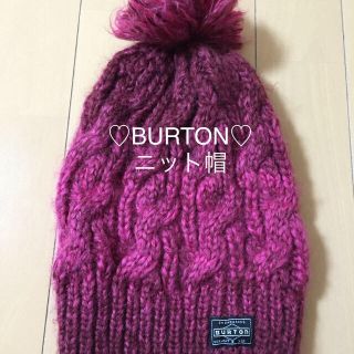 バートン(BURTON)の♡BURTON ニット帽♡(ニット帽/ビーニー)