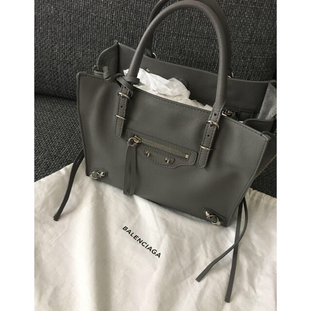 再再販! BAG BALENCIAGA - ペーパーグレー [お値下げ中