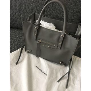 バレンシアガバッグ(BALENCIAGA BAG)の［お値下げ中］バレンシアガ ペーパーグレー(トートバッグ)