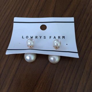 ローリーズファーム(LOWRYS FARM)のコットンパールピアス(ピアス)