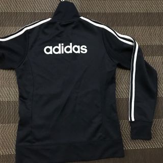 アディダス(adidas)のアディダス*ジャージ上*ネイビー(トレーナー/スウェット)