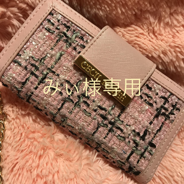 CECIL McBEE(セシルマクビー)のセシルマクビー iPhoneケース♡ スマホ/家電/カメラのスマホアクセサリー(iPhoneケース)の商品写真