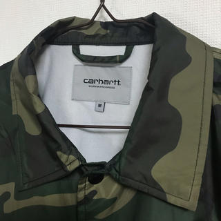 【新品・タグ付き】carhartt カーハート　ダウン　コーチジャケット　迷彩S