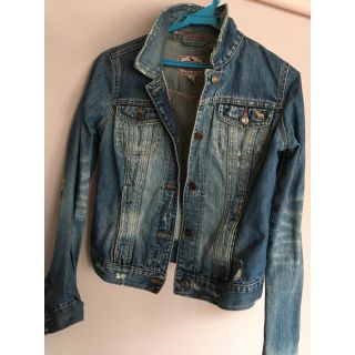 アバクロンビーアンドフィッチ(Abercrombie&Fitch)の値下げ！アバクロ レディース L size ジージャン ホリスター(Gジャン/デニムジャケット)