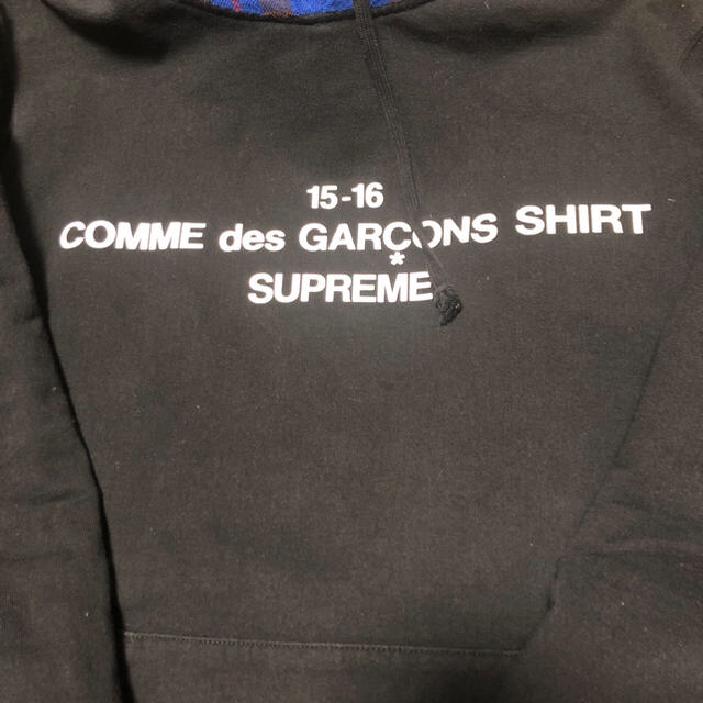 パーカーSupreme COMME des GARÇONS パーカー M