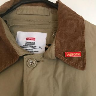 シュプリーム(Supreme)のMサイズ supreme レオパード コート(トレンチコート)