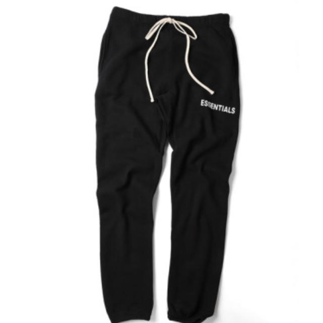 FEAR OF GOD(フィアオブゴッド)のessentials Sweatpants ブラック サイズL メンズのトップス(スウェット)の商品写真