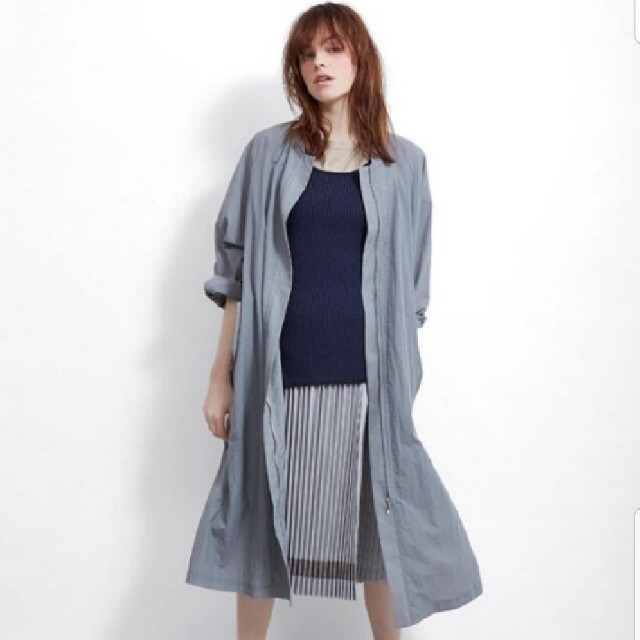 ☆美品☆ スタニングルアー ライトロングブルゾン (グレー) - ブルゾン