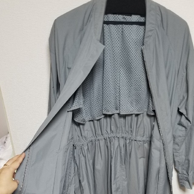 ☆美品☆ スタニングルアー ライトロングブルゾン (グレー) - ブルゾン
